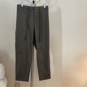 Lou Grey for Loft Women’s Cropped Olive Green Pants
